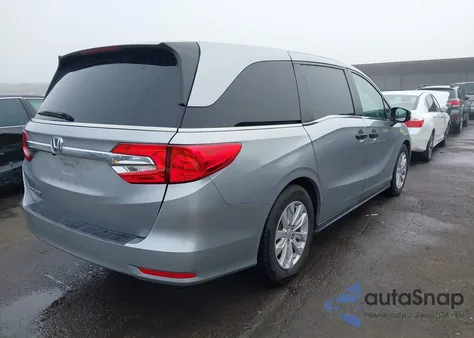 2019 Honda Odyssey Lx z USA, uszkodzony, nr VIN 5FNRL6H29KB077302